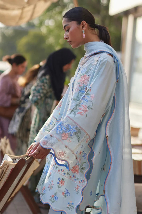 Zaha Festive Lawn’26 | Forget Me Not Breeze (ZF26-10)