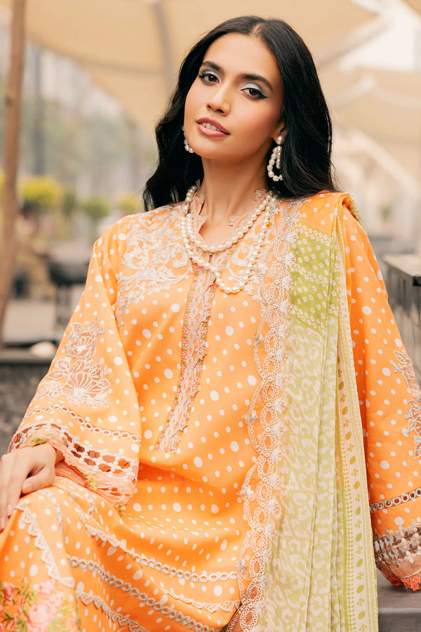 3-PC Embroidered Swiss Voile Collection CSM5-07 – House Of Charizma