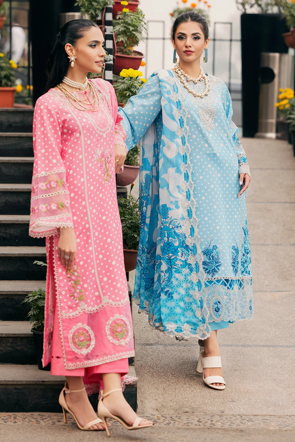 3-PC Embroidered Swiss Voile Collection CSM5-03 – House Of Charizma