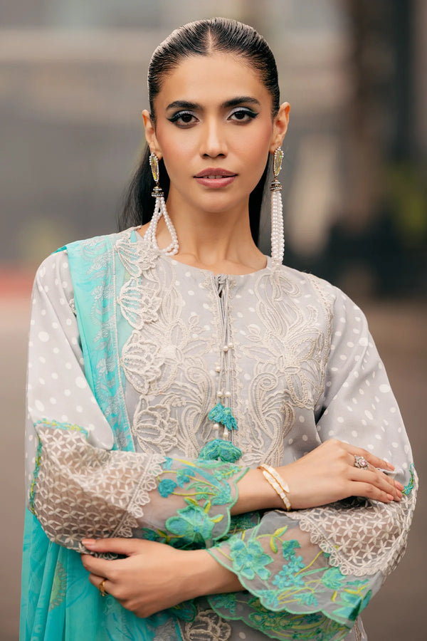 3-PC Embroidered Swiss Voile Collection CSM5-06 – House Of Charizma