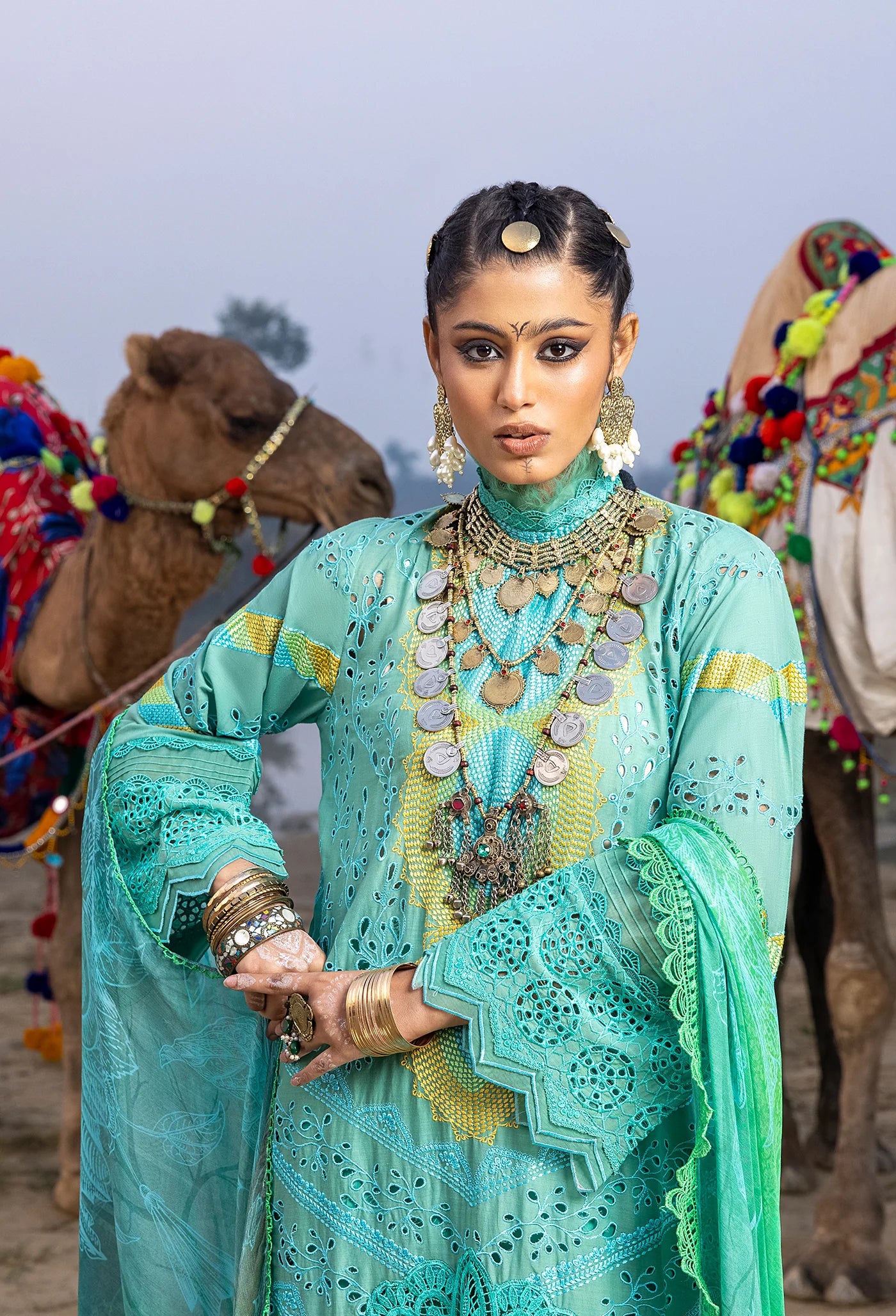 Adan's Libas Lawn by Hafsah Zia 5529