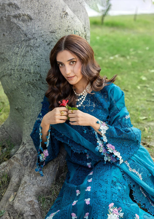 Elaf Luxury Lawn – ELY-06 SAPPHIRE