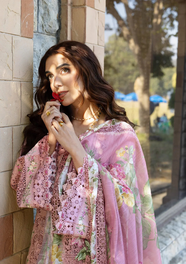 Elaf Luxury Lawn – ELY-09 ROSEE