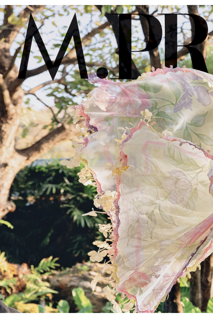 3 Piece Stitched Lawn Suit by Maria B. MPrints Spring/Summer ’26 D-1B