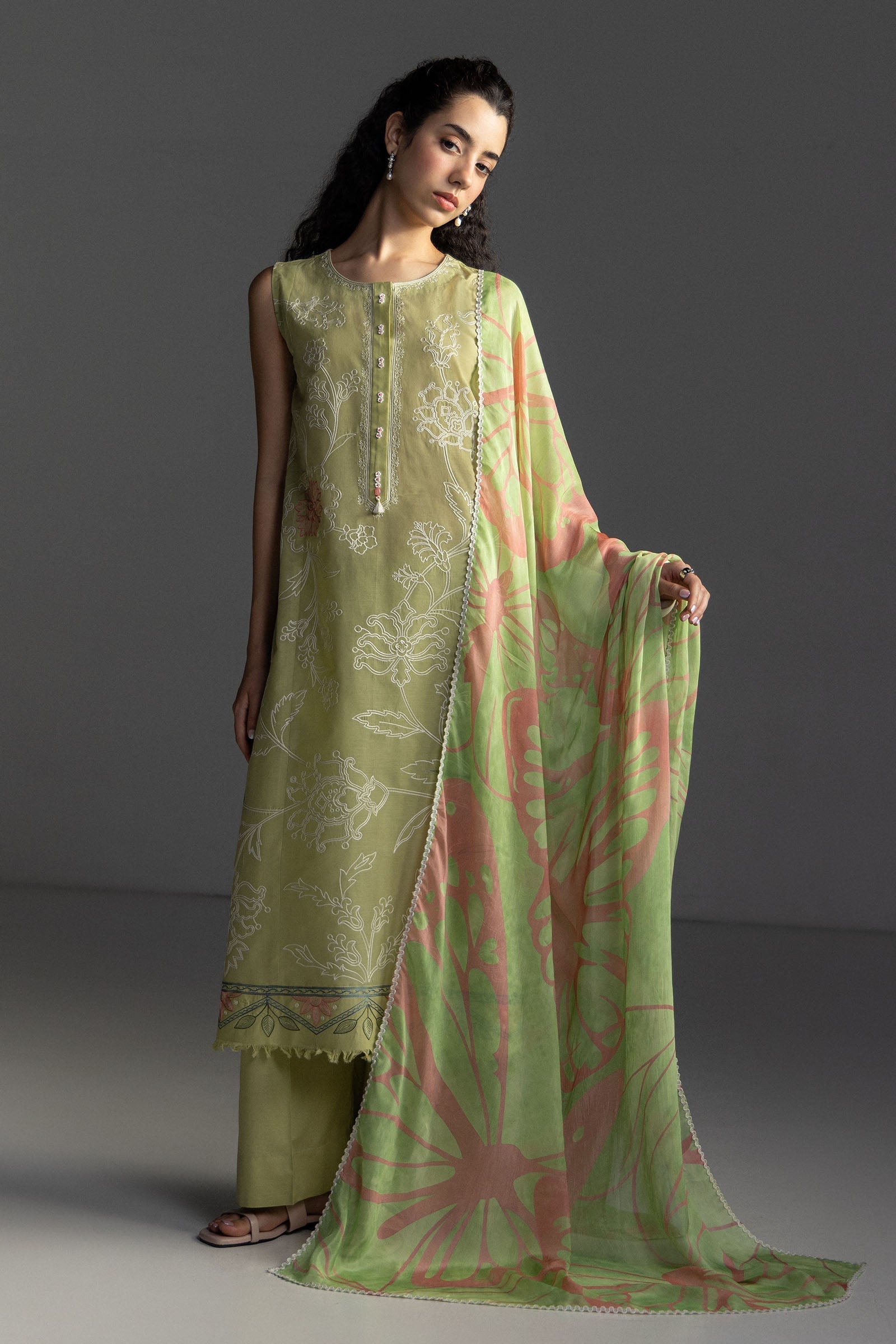 Zara Shahjahan Coco Lawn Edit – Isla-4B