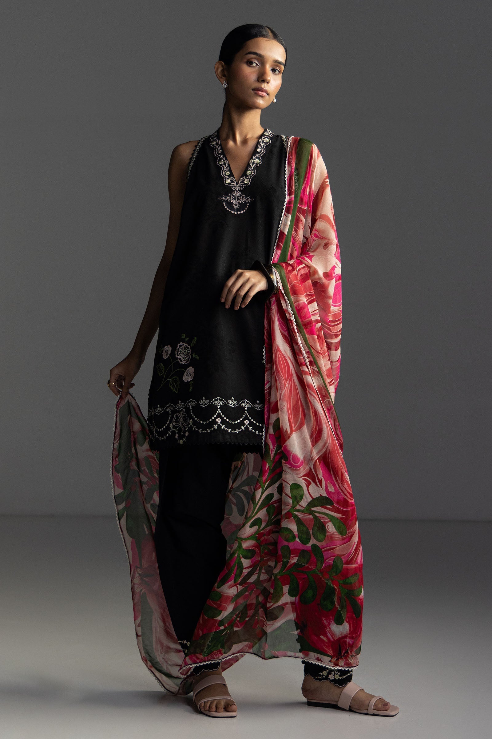 Zara Shahjahan Coco Lawn Edit – Miro-2B