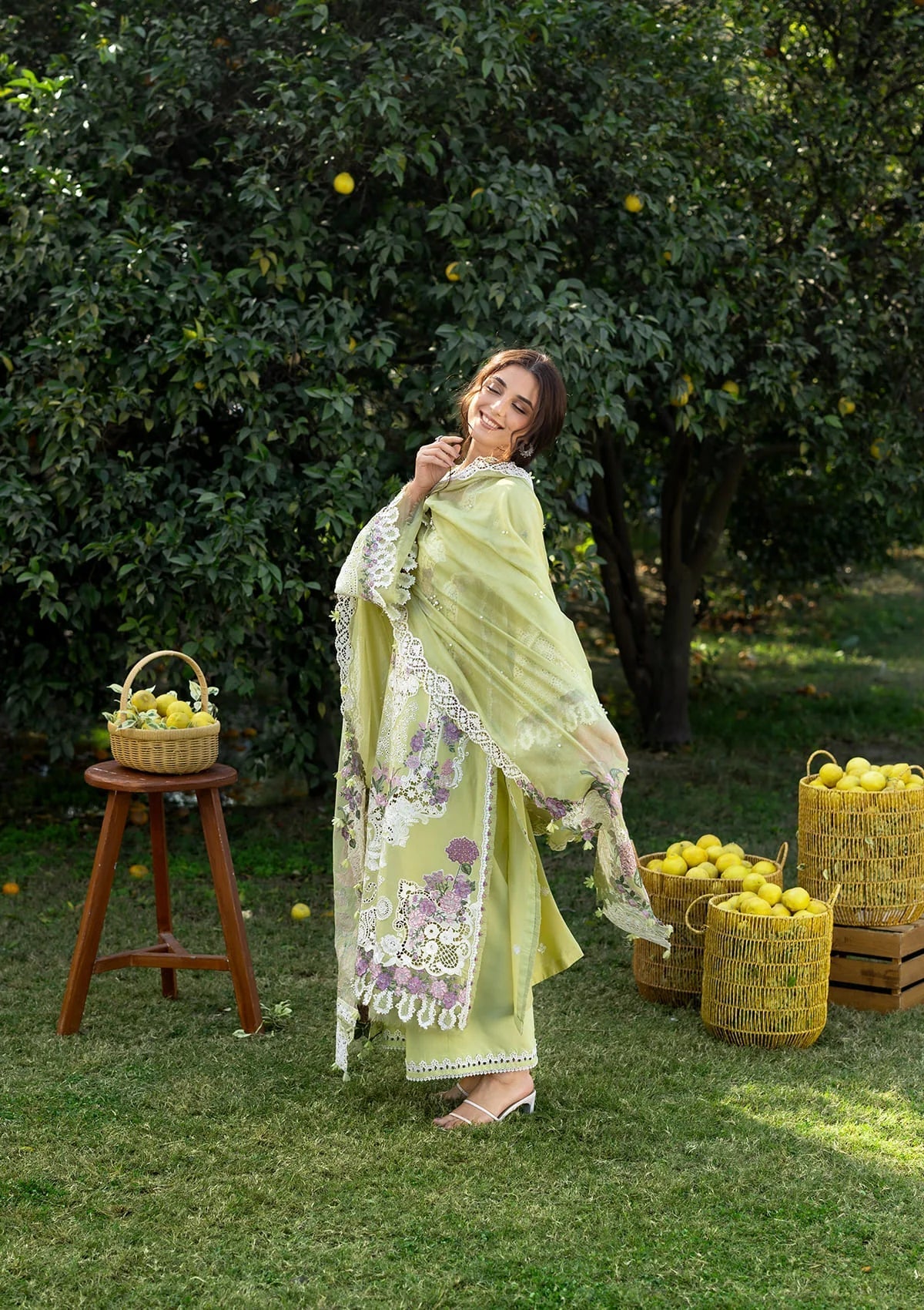 Elaf Luxury Lawn – ELY-08 PISTACHIA