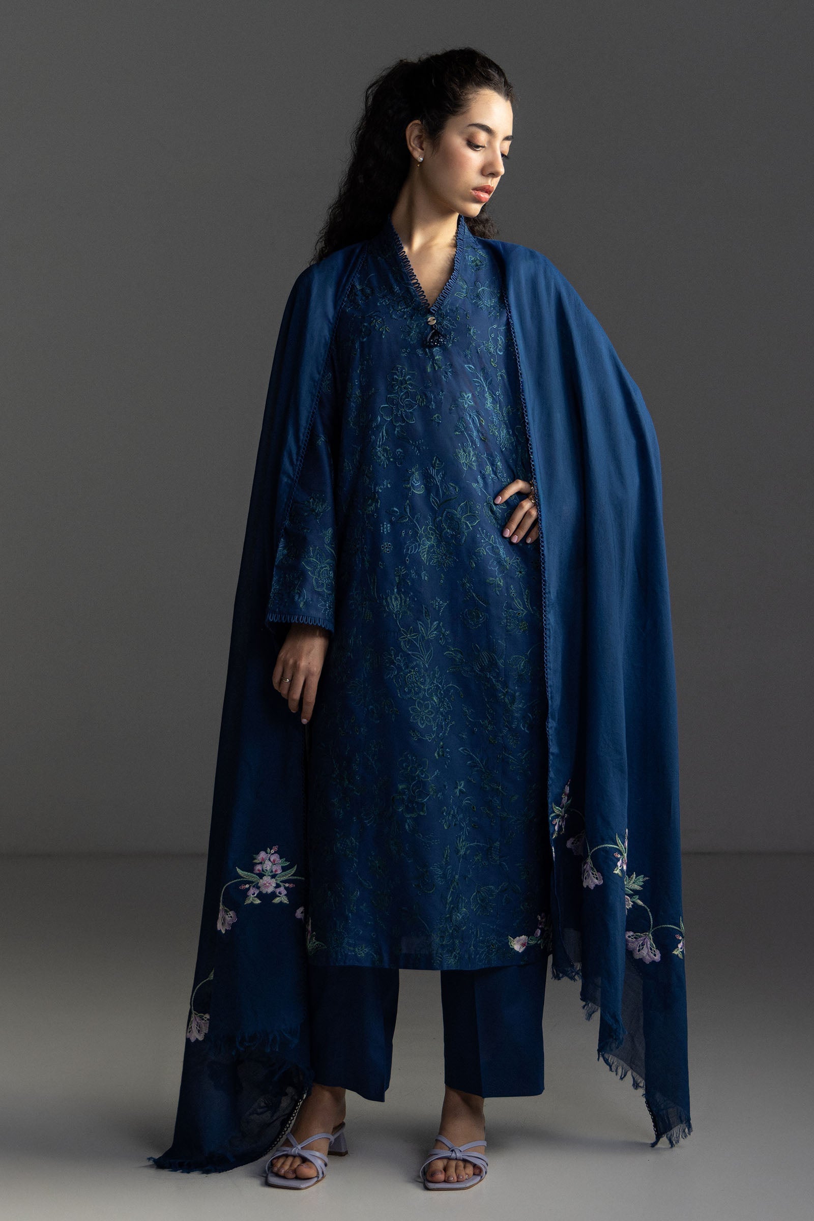 Zara Shahjahan Coco Lawn Edit – Liora-8A