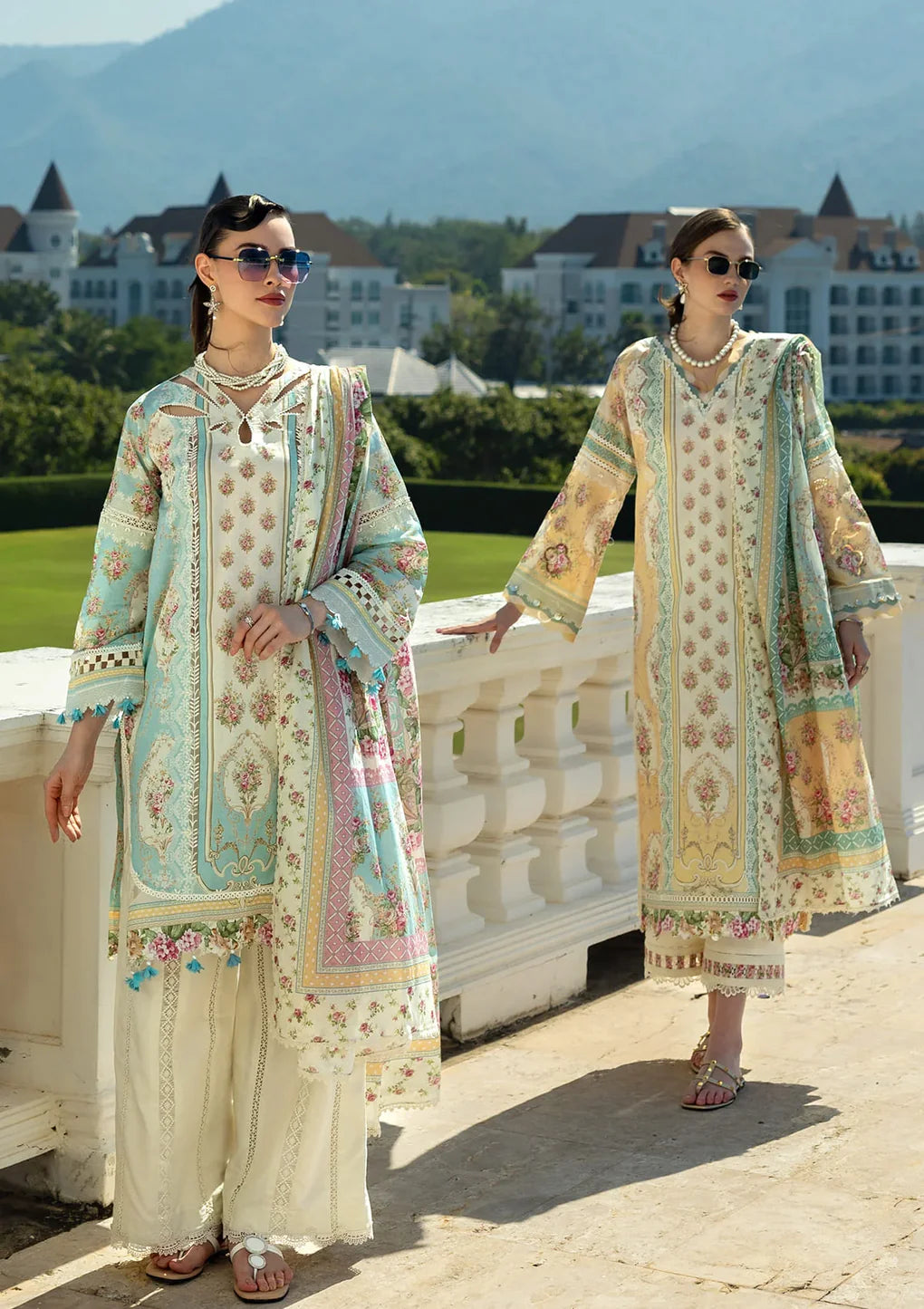EPE-03A ELARA’S EMBRACE - Default Title - Elaf Premium Digital Printed Lawn Dress