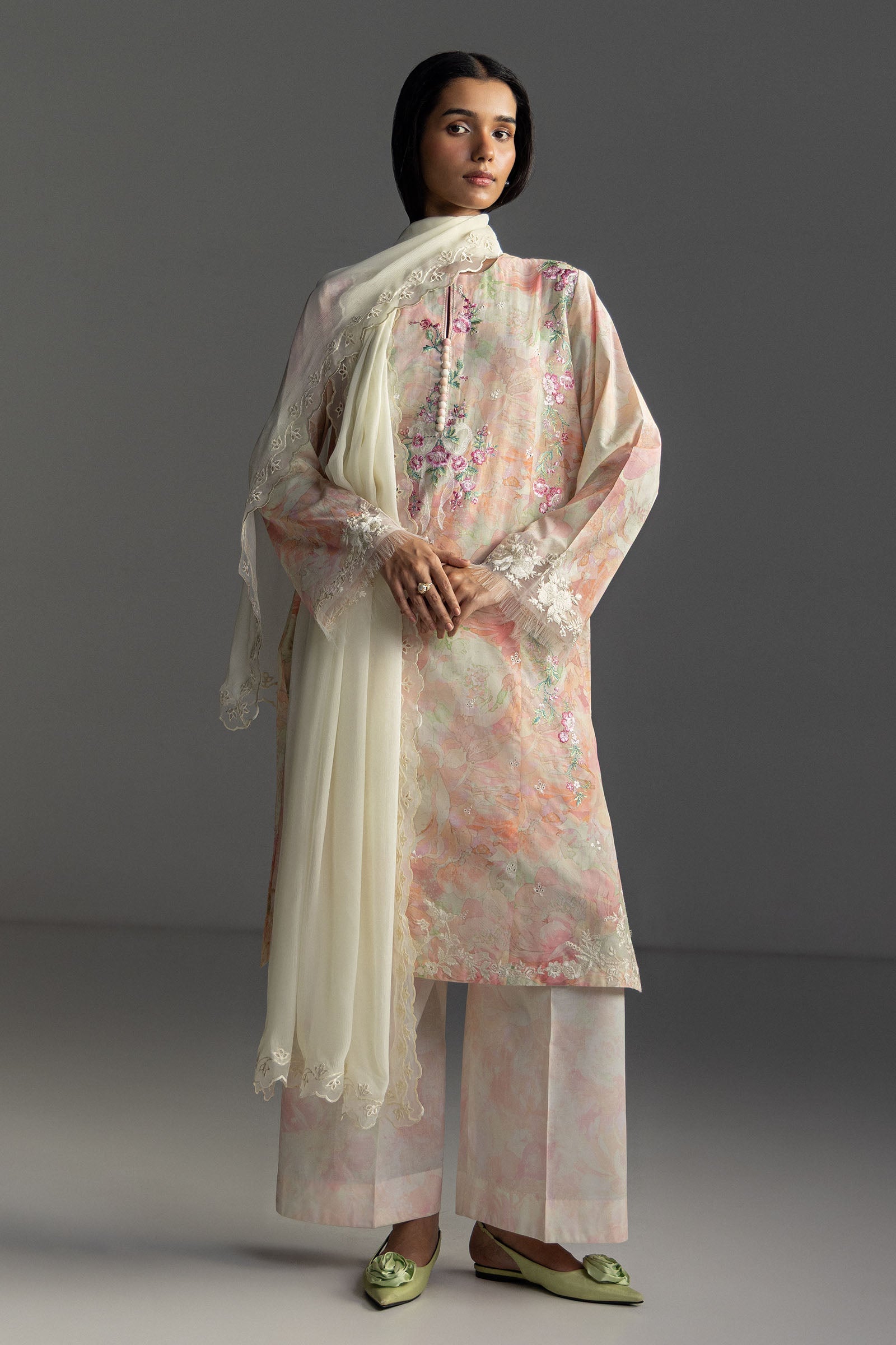 Zara Shahjahan Coco Lawn Edit – Aira-6B