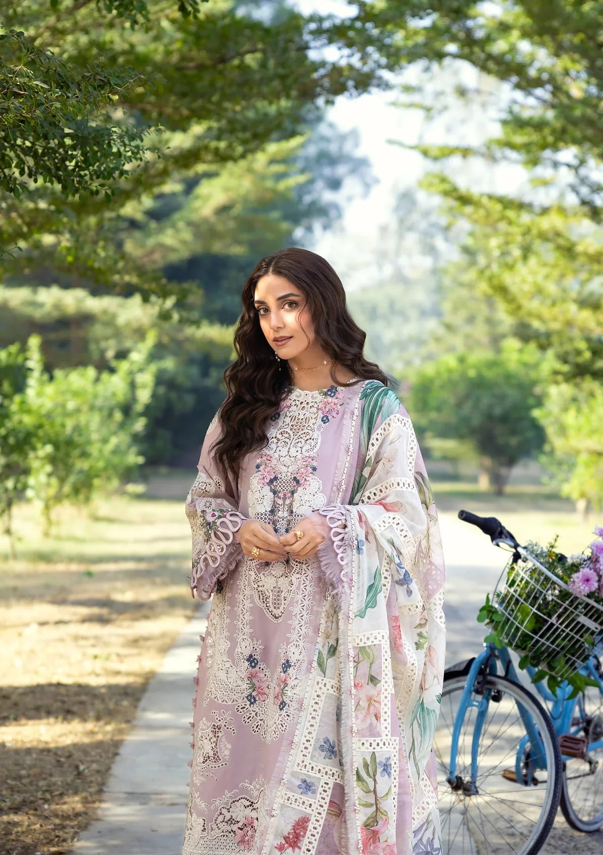Elaf Luxury Lawn – ELY-1A MAISON PINK
