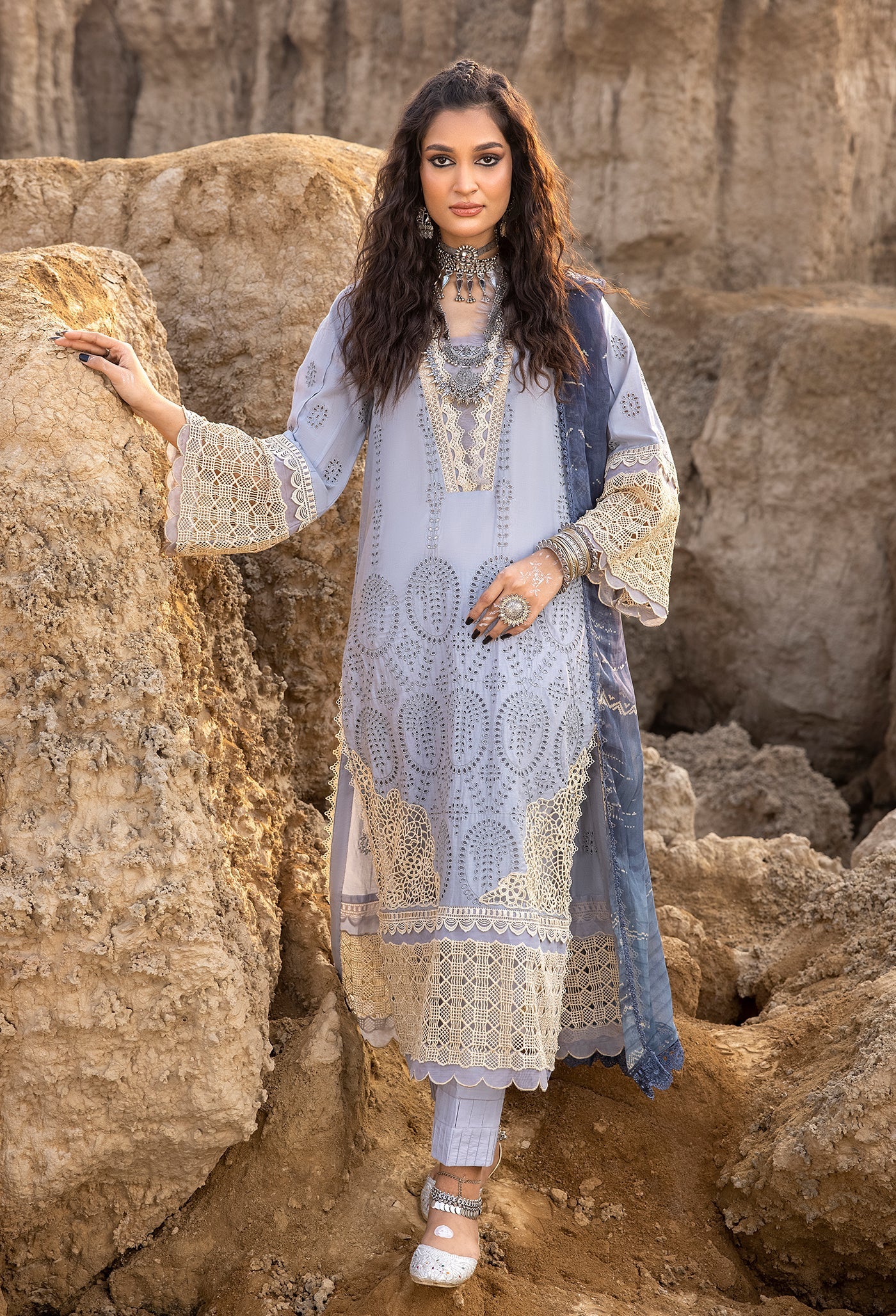 Adan's Libas Lawn by Hafsah Zia 5526