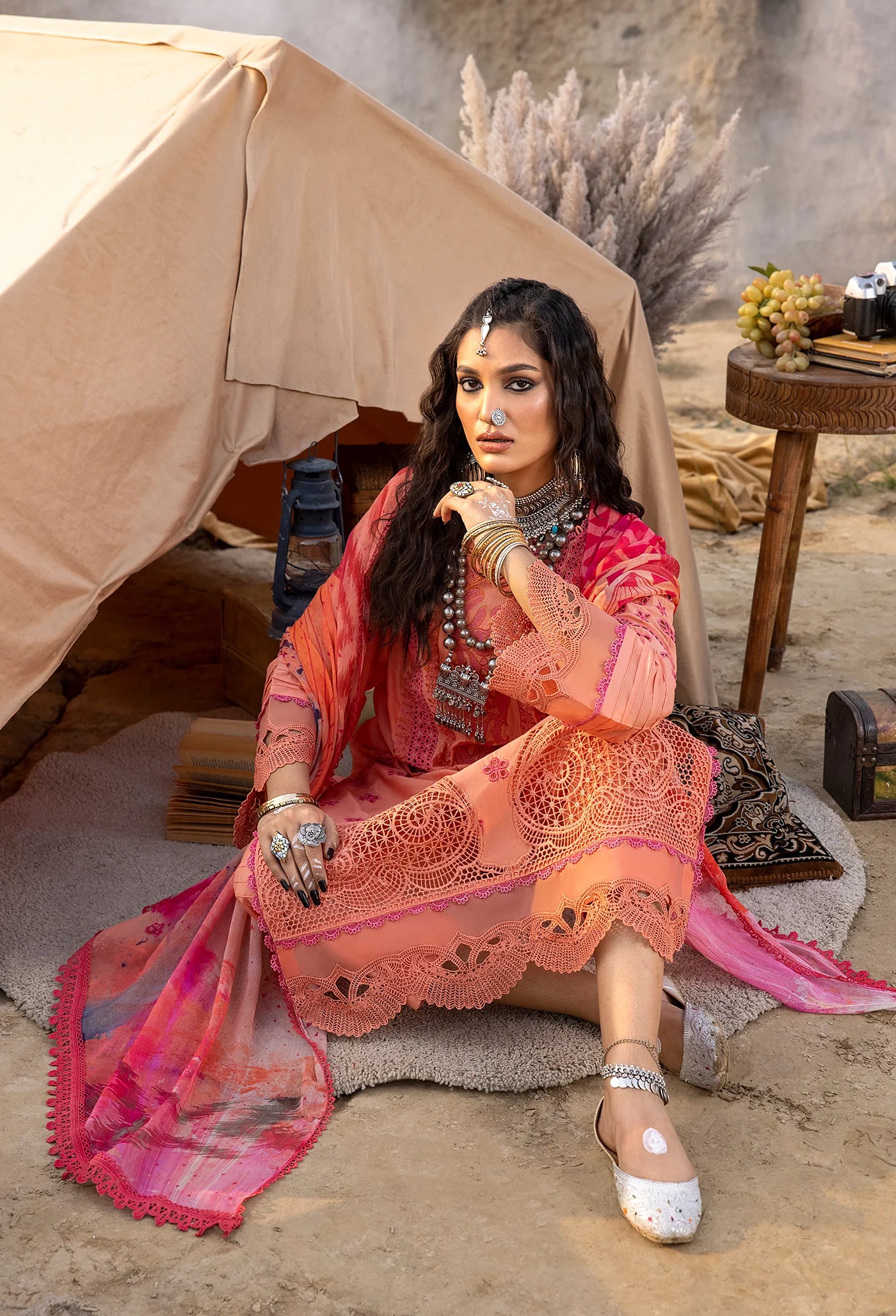 Adan's Libas Lawn by Hafsah Zia 5524