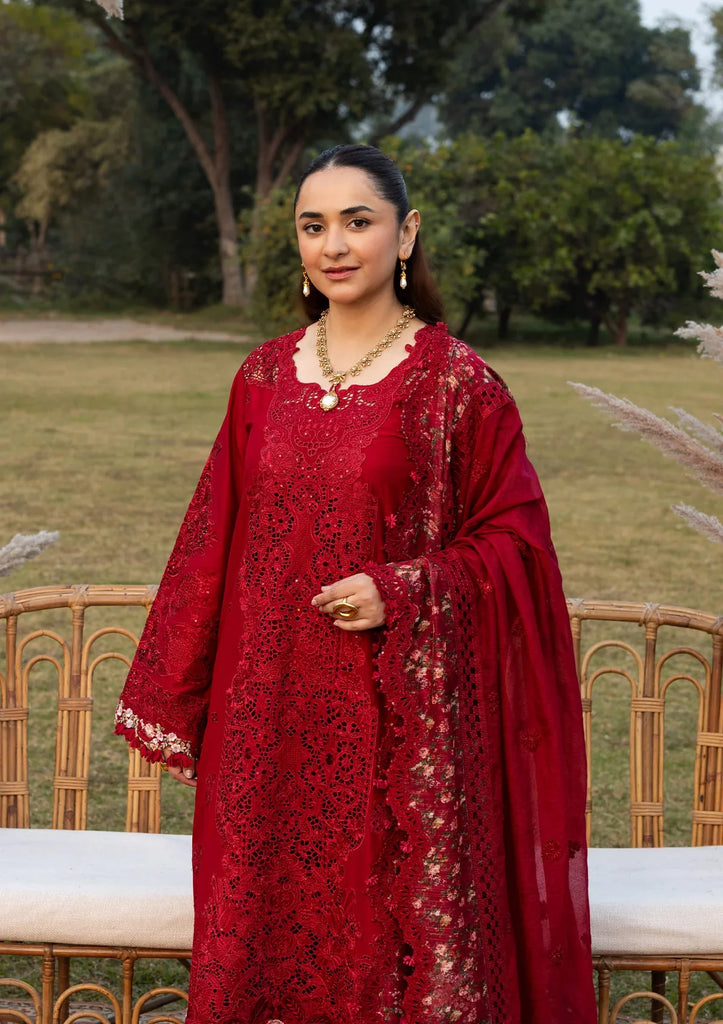 Elaf Luxury Lawn – ELY-10 CHERIE LADY