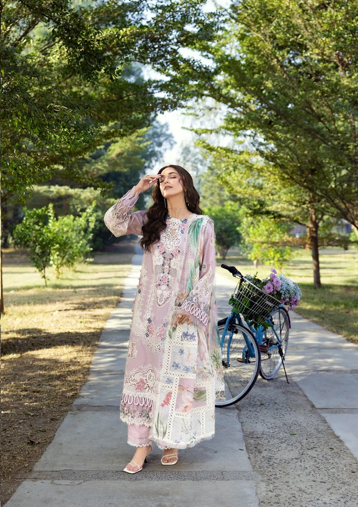 Elaf Luxury Lawn – ELY-1A MAISON PINK