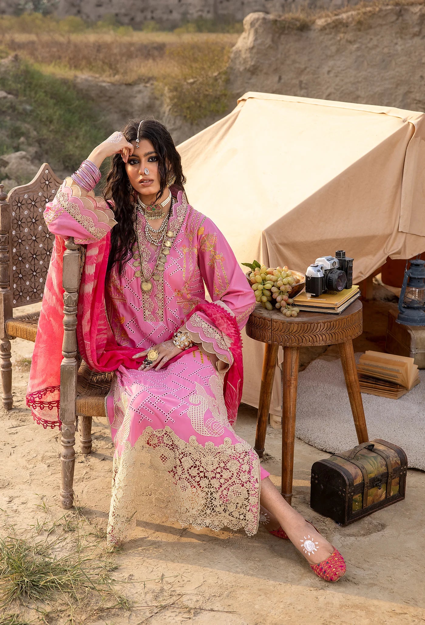 Adan's Libas Lawn by Hafsah Zia 5523