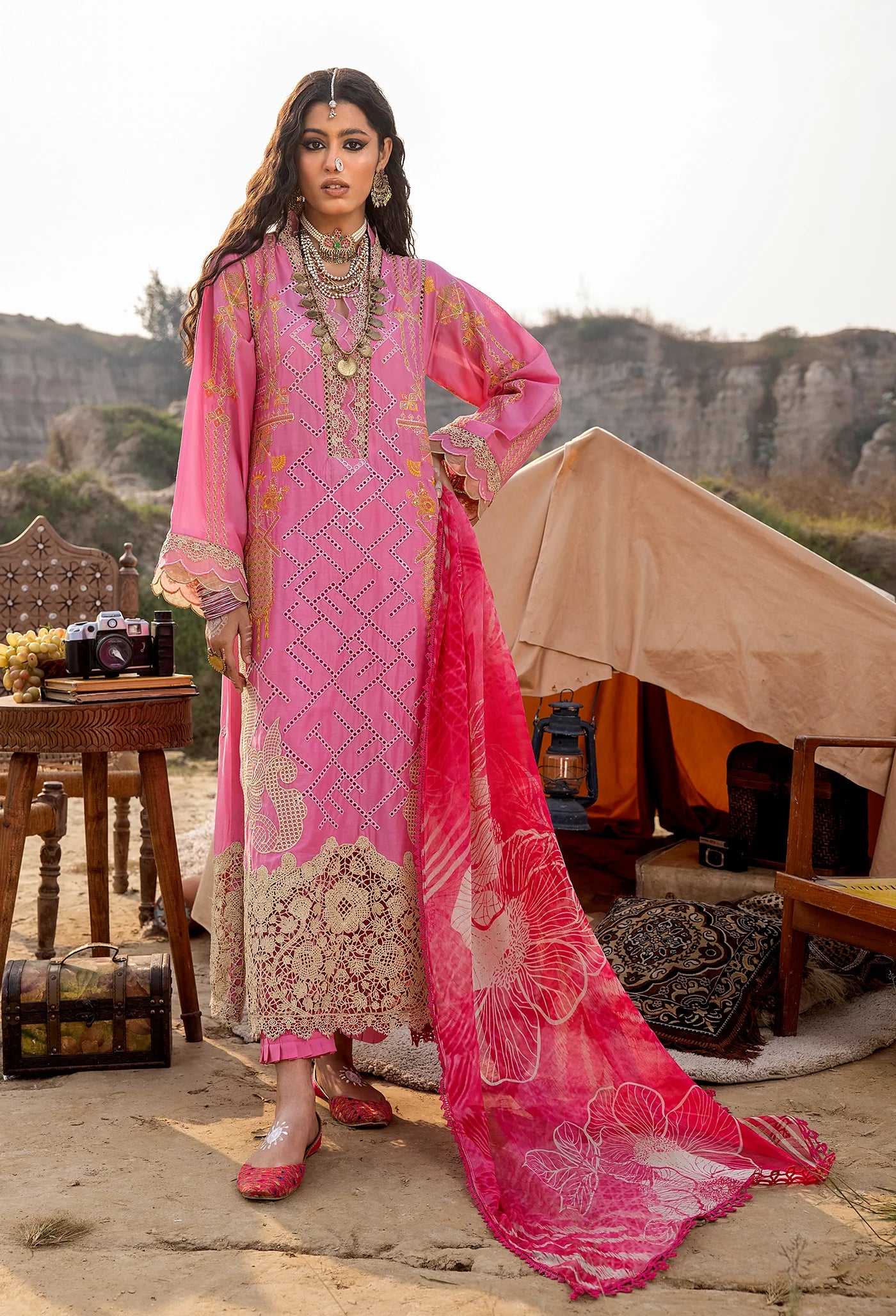 Adan's Libas Lawn by Hafsah Zia 5523