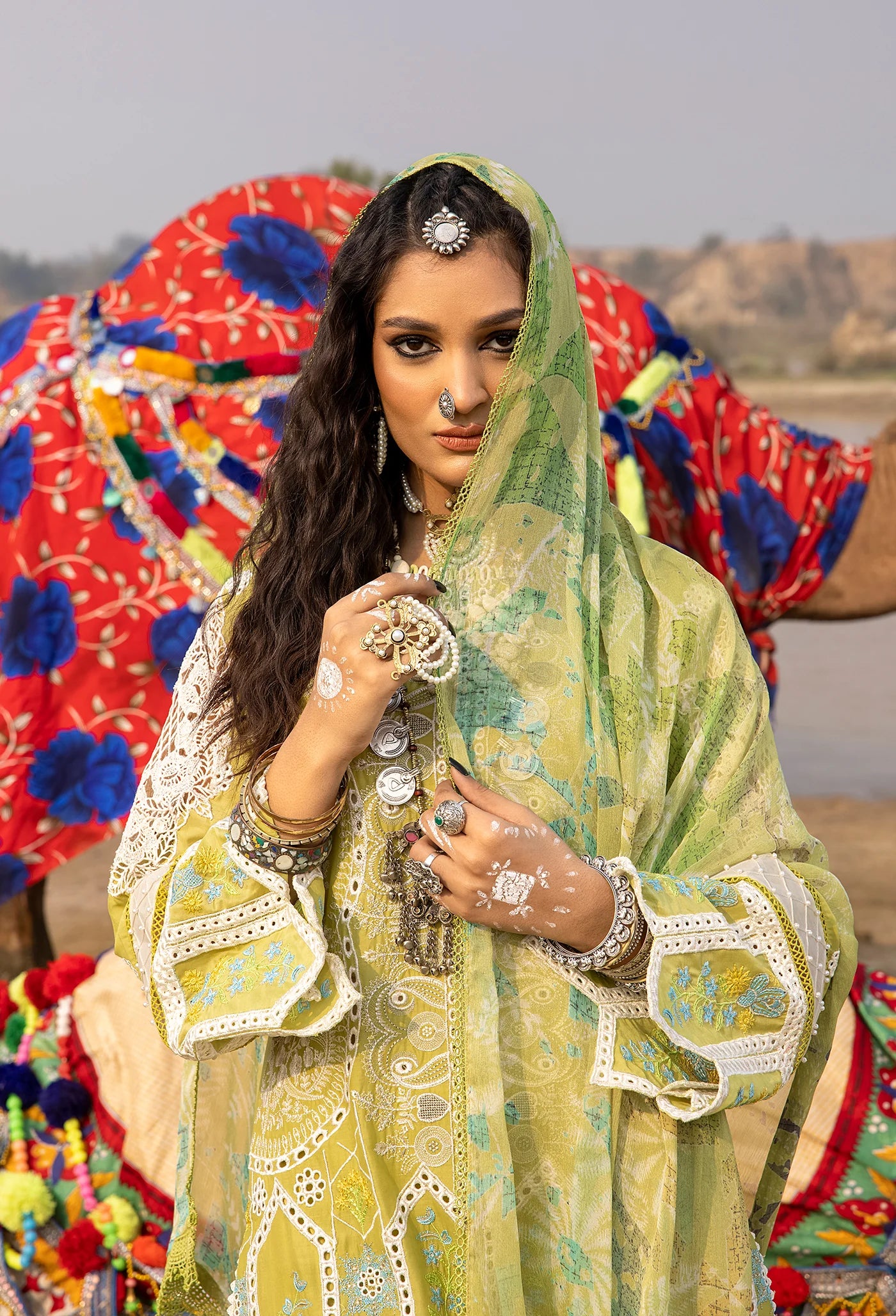 Adan's Libas Lawn by Hafsah Zia 5522