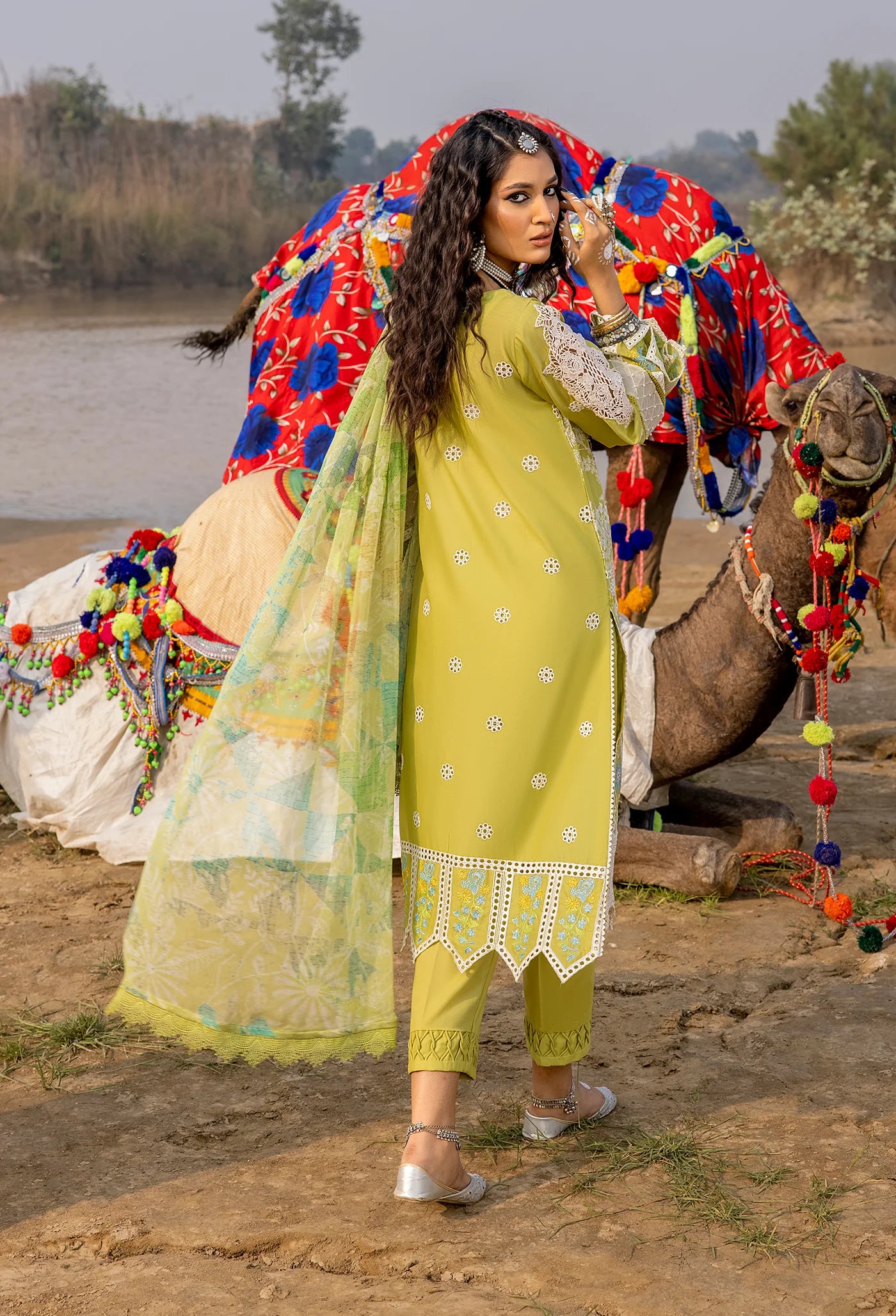 Adan's Libas Lawn by Hafsah Zia 5522