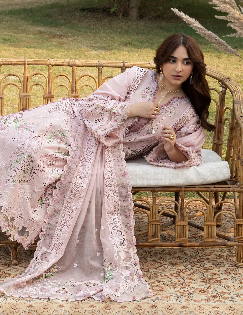Elaf Luxury Lawn – ELY-4A BLOOMING