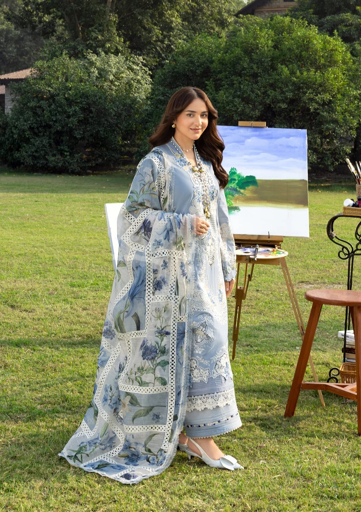 Elaf Luxury Lawn – ELY-1B SERENITY