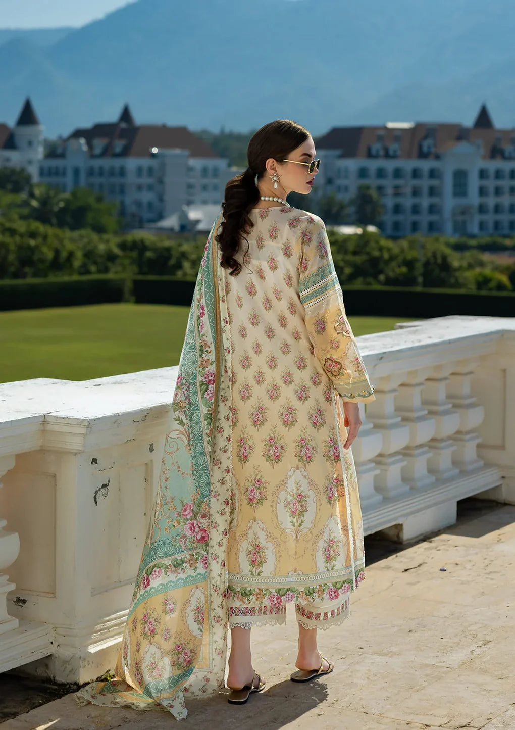EPE-03A ELARA’S EMBRACE - Default Title - Elaf Premium Digital Printed Lawn Dress