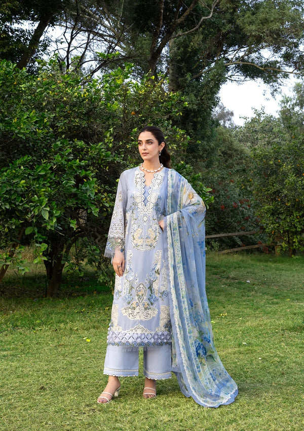 Elaf Luxury Lawn – ELY-12 SKY BLISS