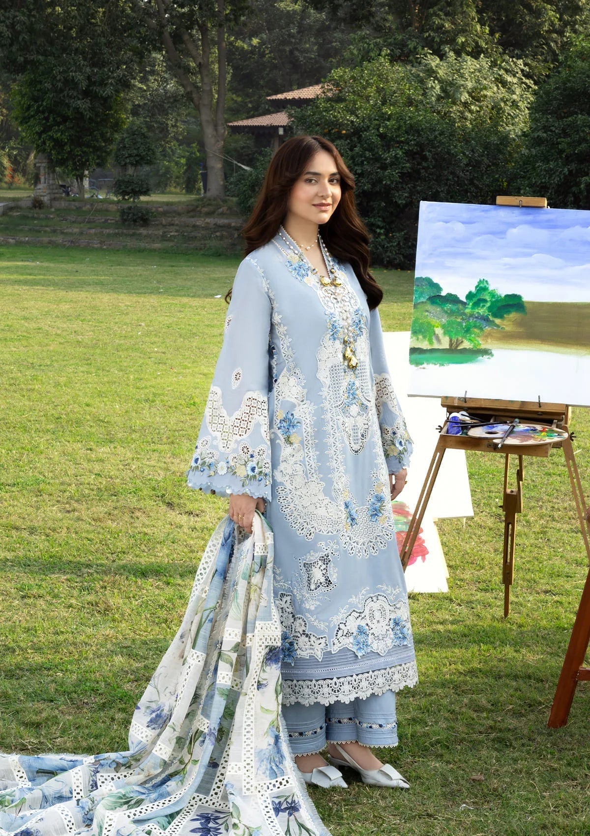 Elaf Luxury Lawn – ELY-1B SERENITY