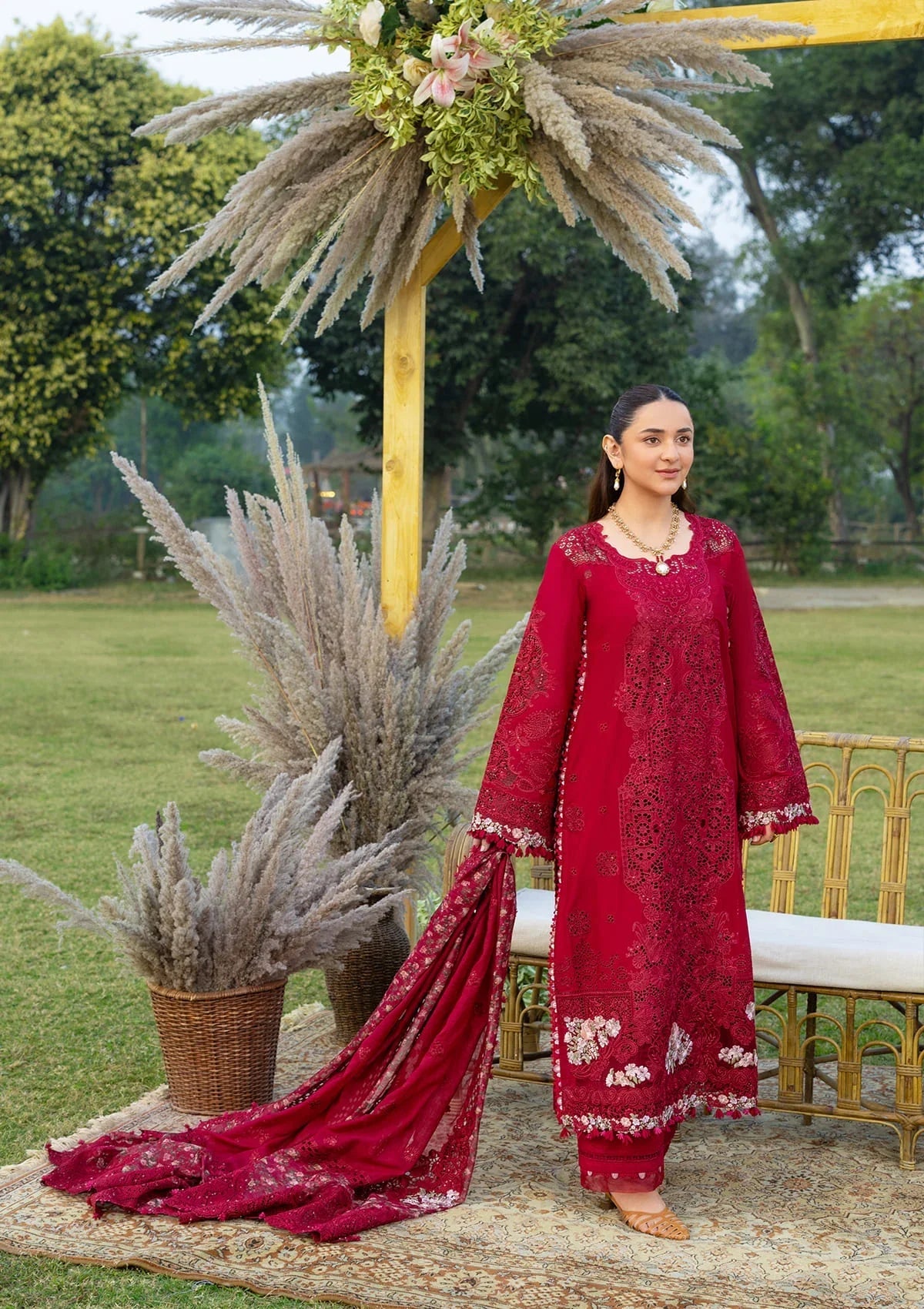 Elaf Luxury Lawn – ELY-10 CHERIE LADY