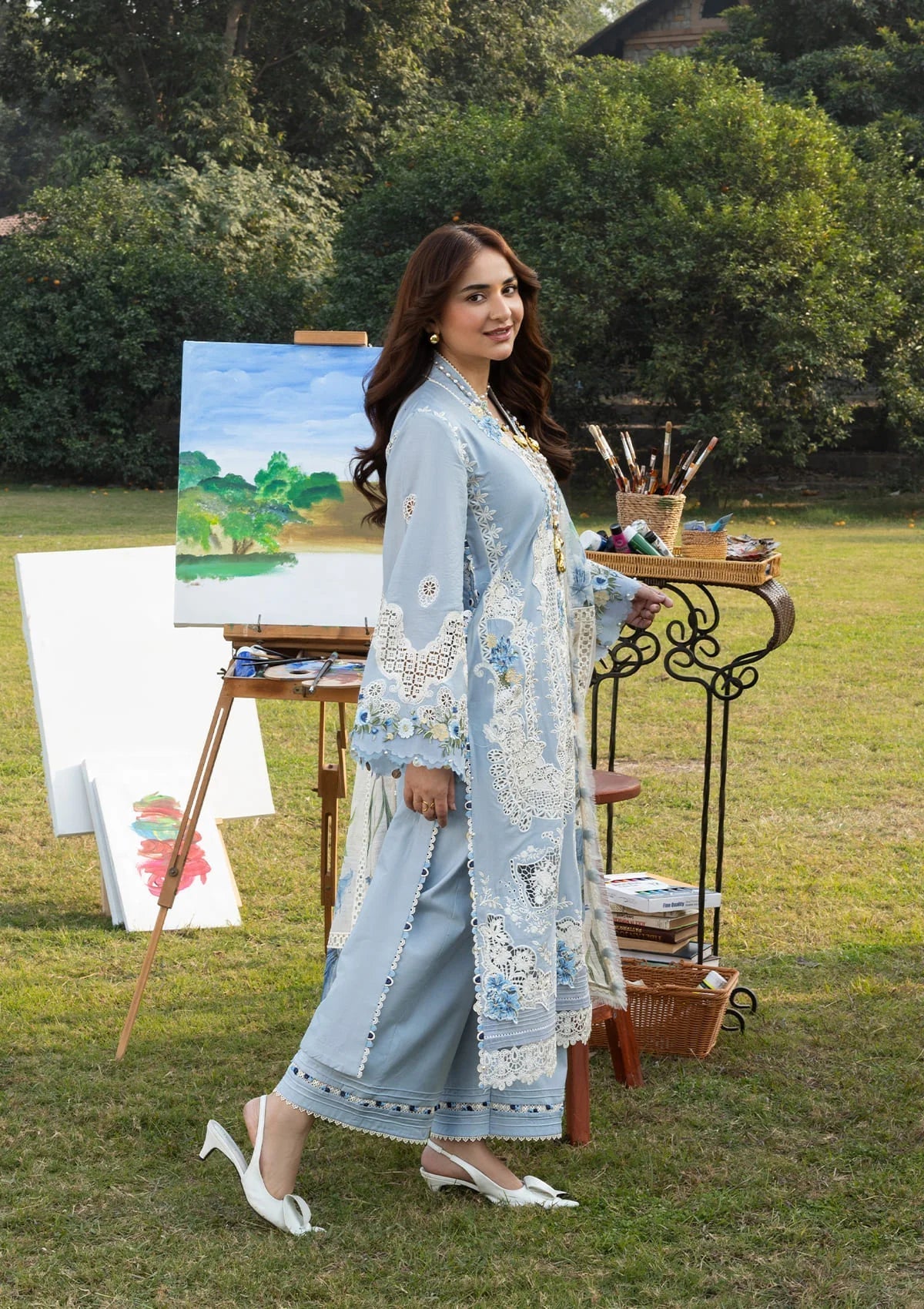Elaf Luxury Lawn – ELY-1B SERENITY