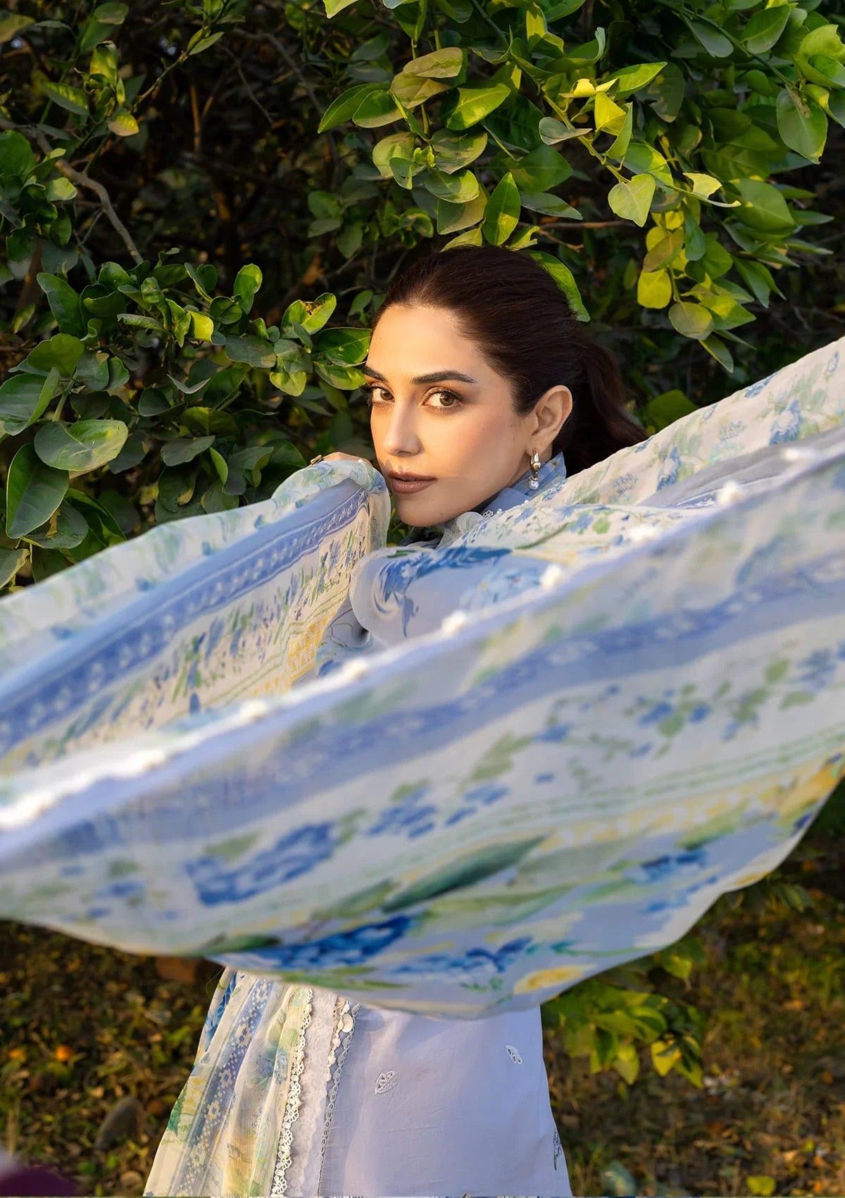 Elaf Luxury Lawn – ELY-12 SKY BLISS