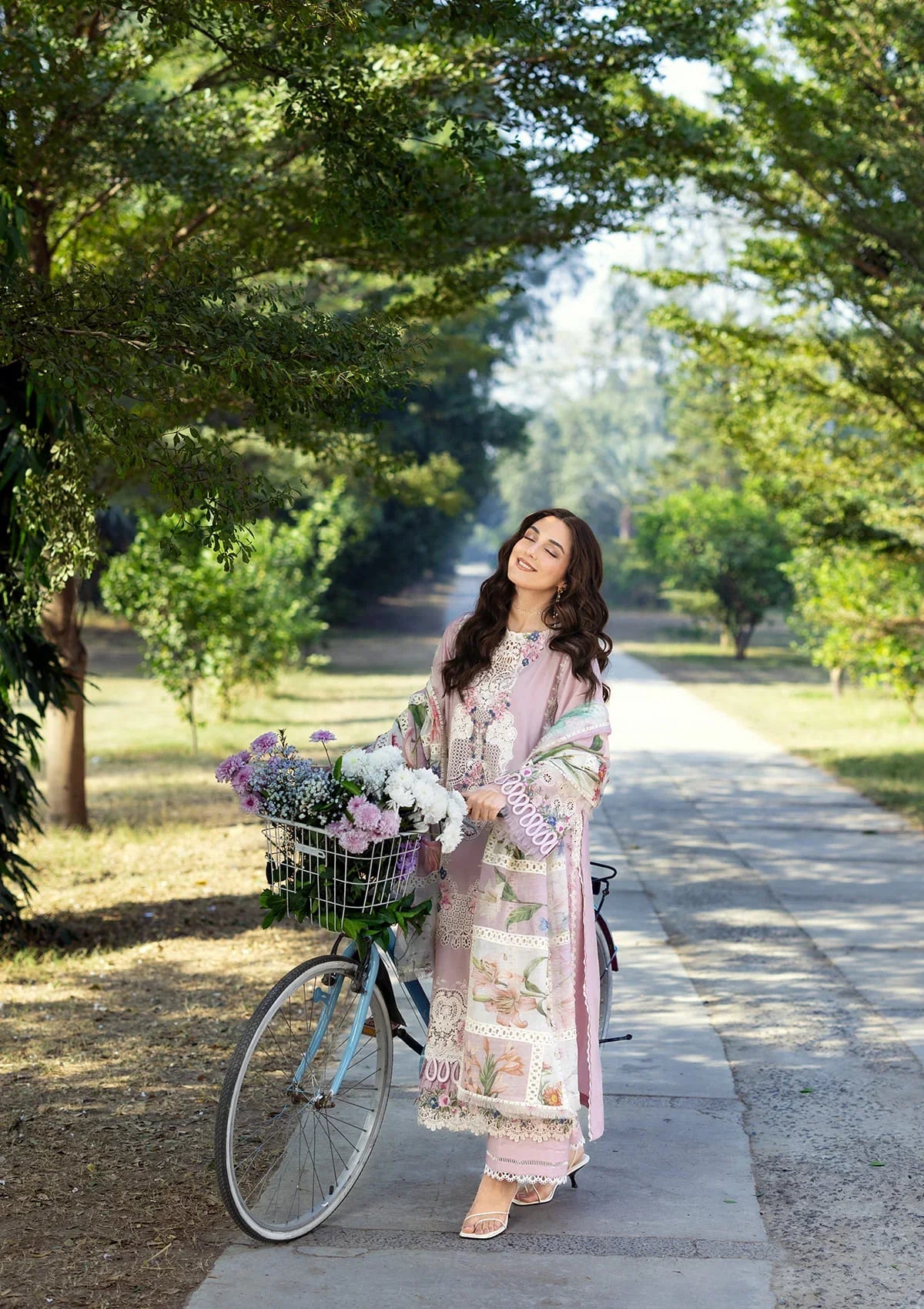 Elaf Luxury Lawn – ELY-1A MAISON PINK