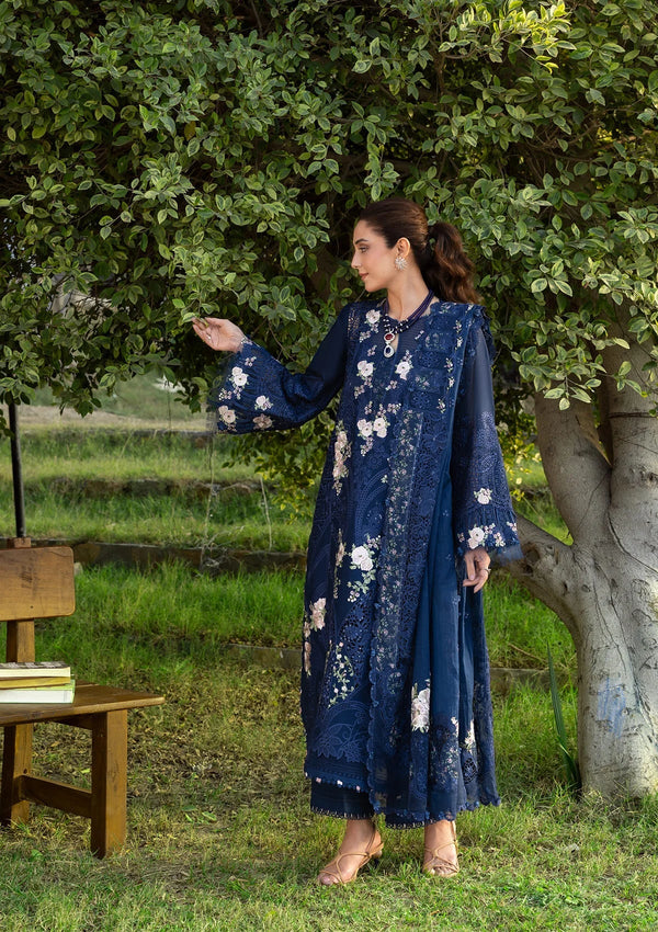 Elaf Luxury Lawn – ELY-4B BLUE BELLE