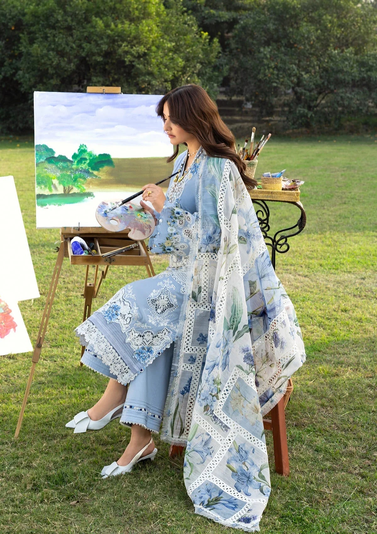 Elaf Luxury Lawn – ELY-1B SERENITY