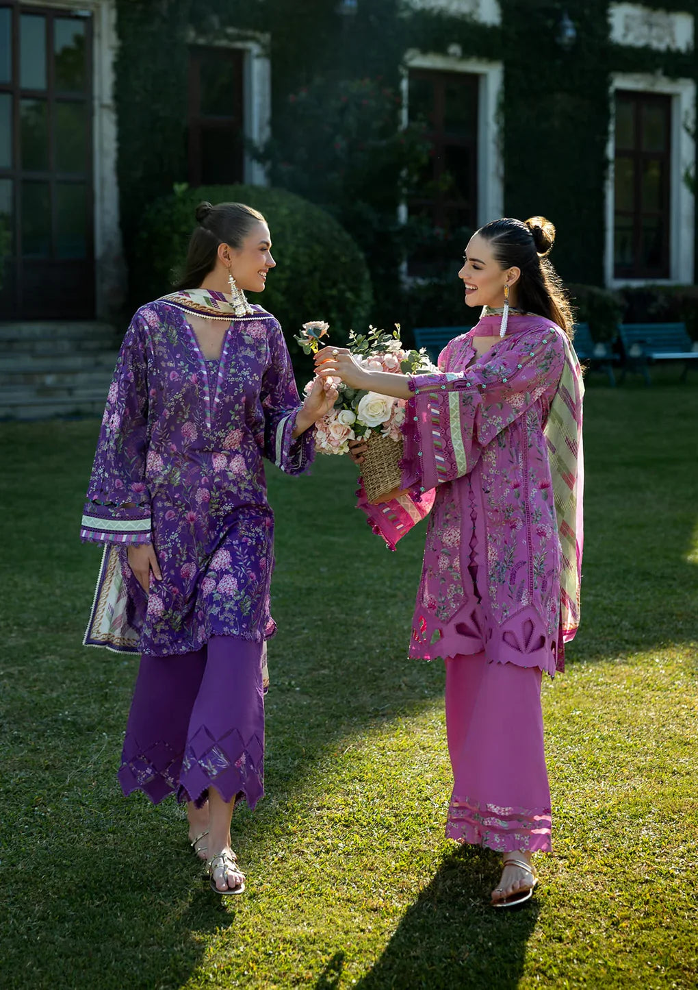 EPE-04A VICTORIAN AFFAIR - Default Title - Elaf Premium Digital Printed Lawn Dress