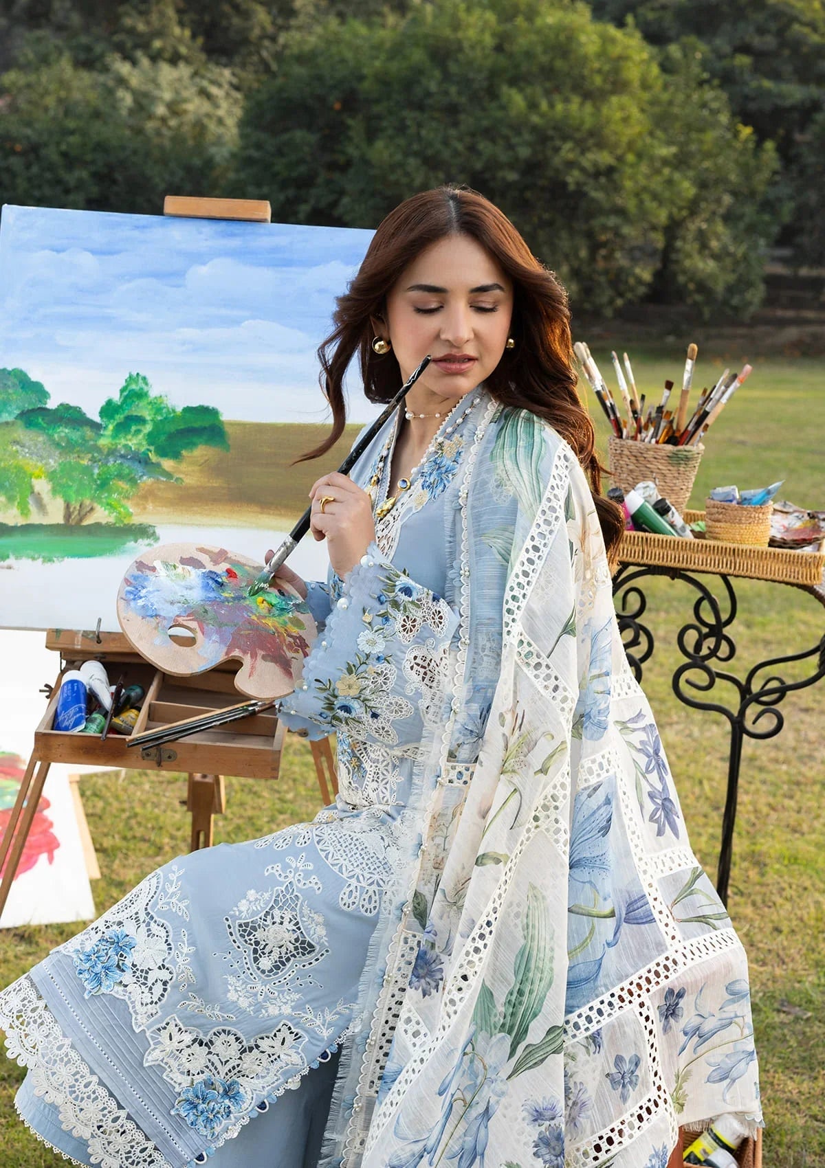 Elaf Luxury Lawn – ELY-1B SERENITY