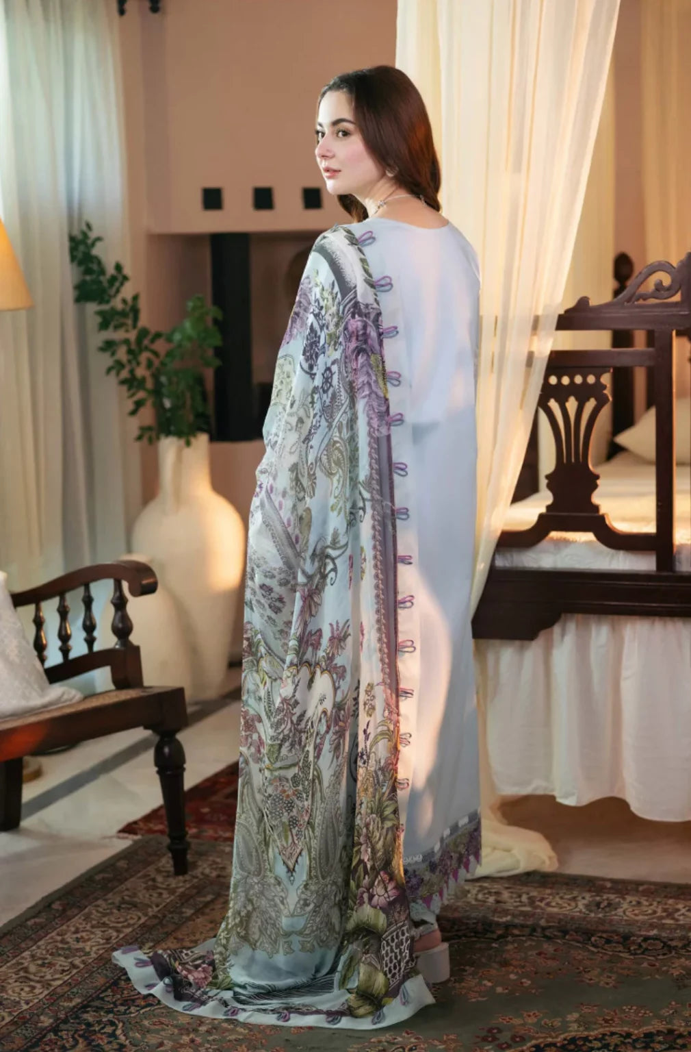 Jade Ombre X Hania Aamir Lawn 2025