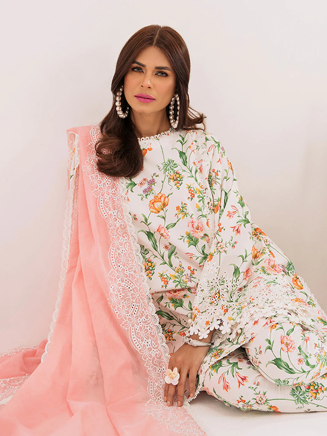 Aster | 3 PC Unstitched French Garden