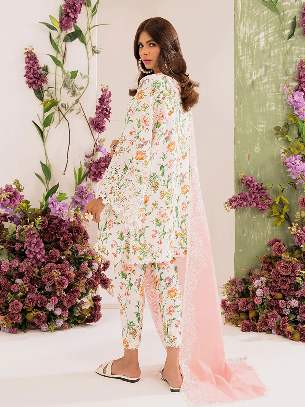 Aster | 3 PC Unstitched French Garden