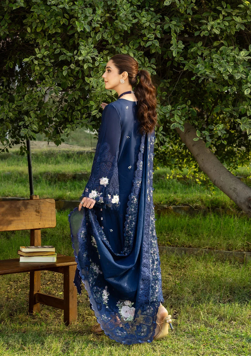 Elaf Luxury Lawn – ELY-4B BLUE BELLE
