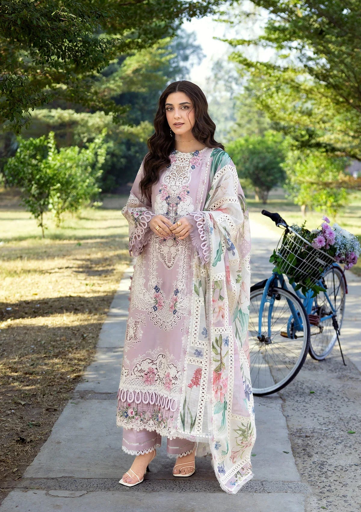 Elaf Luxury Lawn – ELY-1A MAISON PINK