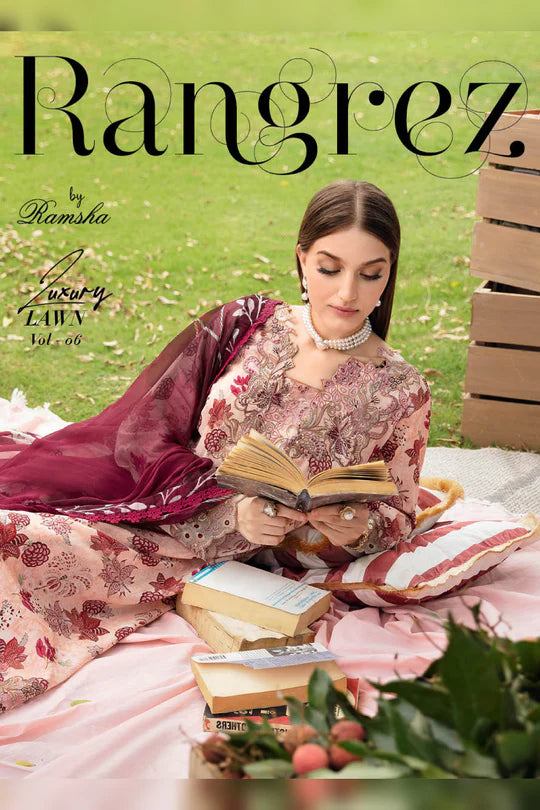 RAMSHA RANGREZ LUXURY LAWN VOL 6 2025