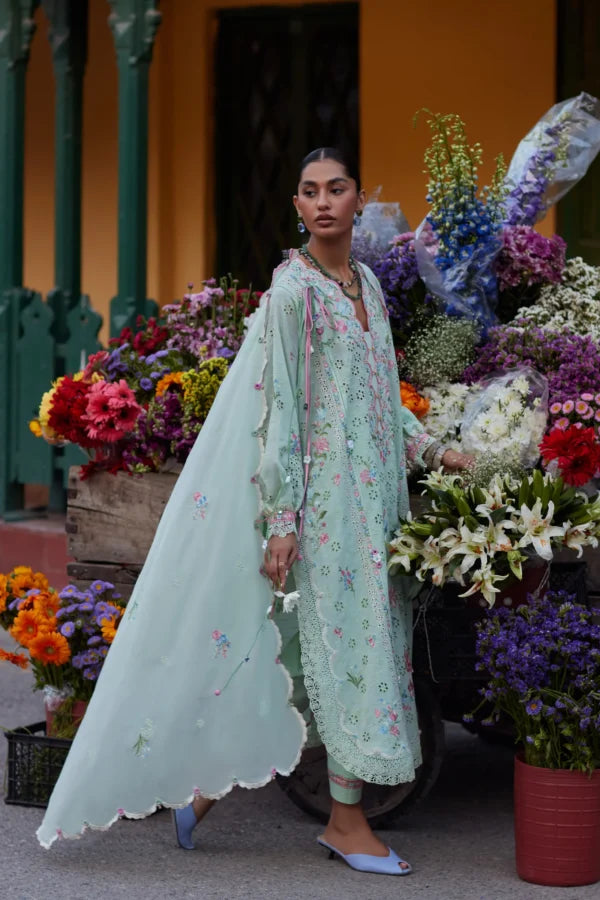 Zaha Festive Lawn’26 | Jade Vine Reverie (ZF26-12)