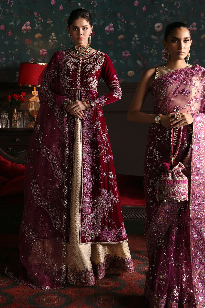 Mushq Nilofuer Unstitched Velvet-Roxana