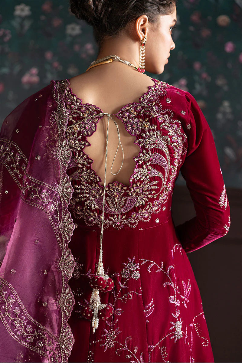 Mushq Nilofuer Unstitched Velvet-Roxana