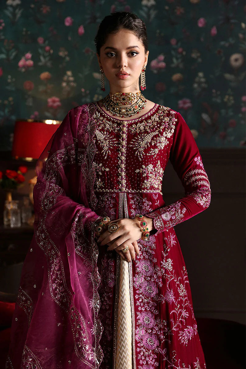 Mushq Nilofuer Unstitched Velvet-Roxana
