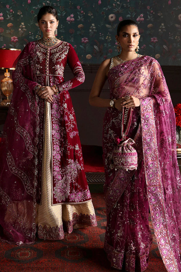 Mushq Nilofuer Unstitched Velvet-Roxana