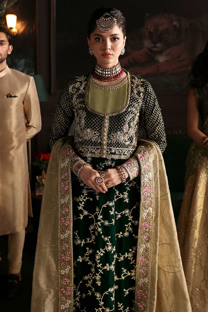 Mushq Nilofuer Unstitched Velvet-Shahinaz